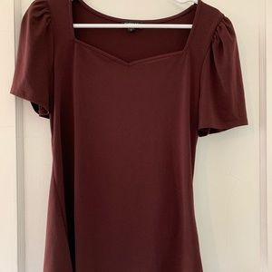 Express puff sleeve top, New without tags, L